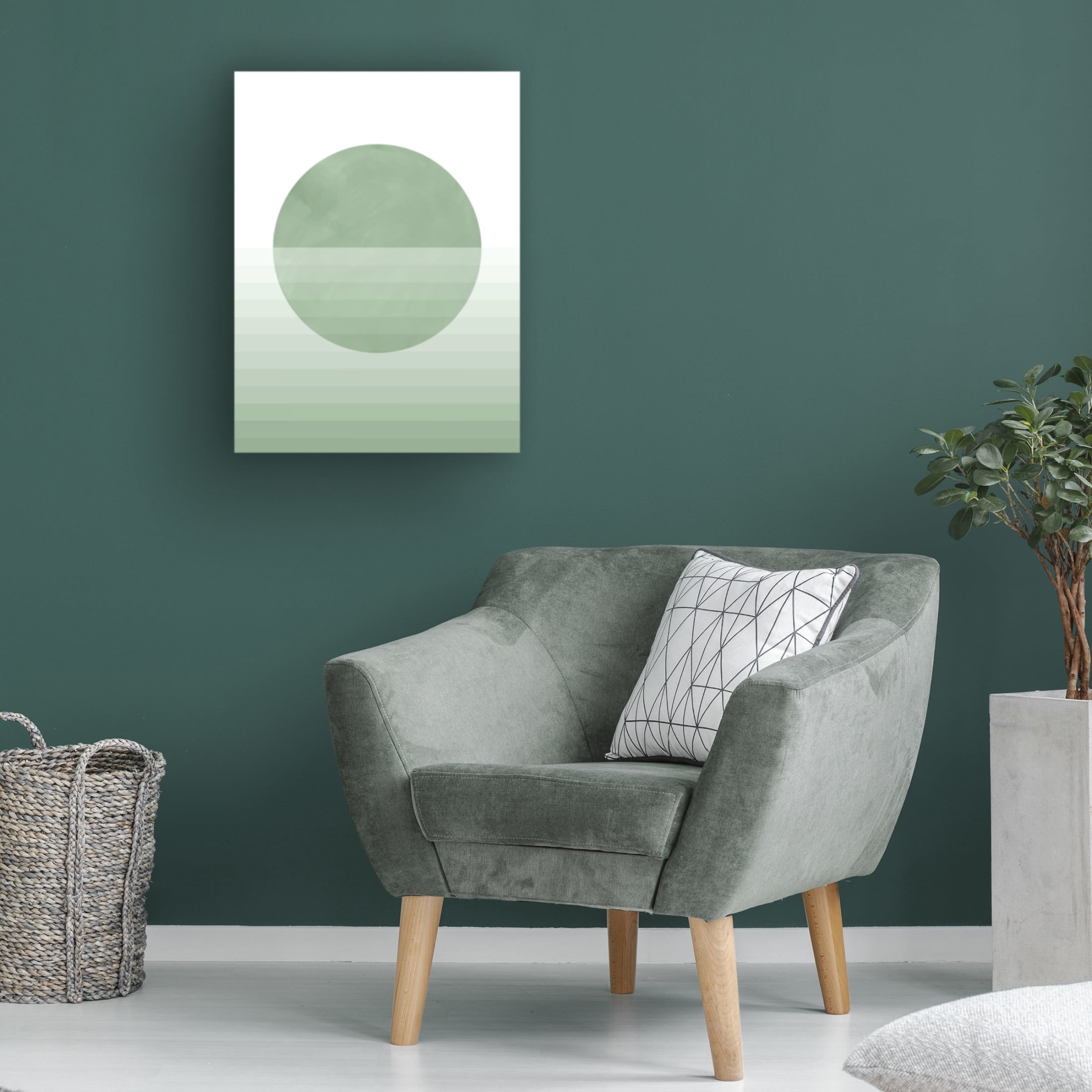 Trademark Fine Art Elena Ristova  green16 Canvas Wall Art