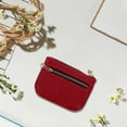 thumbnail image 4 of BESTYASH Billetera Roja De Cuero Falso Para Mujer Con Compacto Y Seguro, 4 of 6