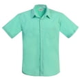 thumbnail image 4 of Gioberti Men's Short Sleeve Solid Dress Shirt, 4 of 5