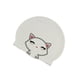 thumbnail image 5 of Sonducket Gorros de piscina, gorro de baño Unisex elástico de dibujos animados, protege las orejas, casco de buceo, suministros para deportes Blanco 2piezas, 5 of 6