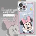 thumbnail image 3 of Funda de teléfono de dibujos animados de Mickey Mouse para Apple iPhone 15 Pro Max 13 14 Plus 12 Mini 11 Pro XR 8 SE 7 6S XS MAX, funda de armadura mate, 3 of 5