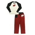 thumbnail image 4 of LazyOne Matching Family Pajama Sets for Adults, Teens, and Kids (Moose Plaid, XXX-LARGE), 4 of 7