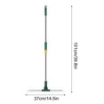 thumbnail image 6 of CQCYD 2Pcs Multifunctional Floor Squeegee Scraper, 40.5 Inch Long Handle Magic Broom, 3-in- Sweeper Scraper Squeegee for Pet Hair, Bathroom Shower Tile Kitchen Floor Cleaning, Wet Dry Surface Water, 6 of 9