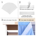 thumbnail image 5 of Blue Tulle Tutu Table Skirt for Baby Shower Wedding,Birthday Party, Suitable for Rectangle or Round Tablecloth - 14ft*30In, 5 of 10