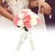 thumbnail image 4 of Ramo de Novia Fugacal Ramo de Dama de Honor Flores Artificiales Decoración Boda Fiesta San Valentín, 4 of 7