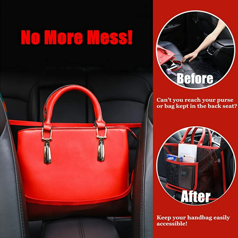 Car net pocket handbag holder walmart sales