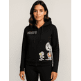 thumbnail image 1 of NFL-PEANUTS Chamarra Deportiva Las Vegas Raiders Negro para Mujer, Talla Chica, 1 of 5