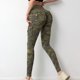 thumbnail image 5 of Gibobby Pantalones mujer Ropa de trabajo de con bolsillo para mujer, pantalones deportivos de secado rápido para correr y Yoga, color melocotón, levantamiento de cadera, traje(Camuflaje， L), 5 of 5