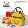thumbnail image 2 of Sigee Yellow Lemon for Reusable Lunch Box for Men/Women for Work, Office, Picnic - Spacious, Lightweight, and Easy to Clean, 2 of 5