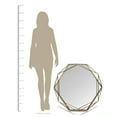 thumbnail image 5 of Stratton Home Decor S11541 Chloe Hand Painted Gold Metal Wall Mirror Art Decor, 5 of 5