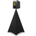 thumbnail image 7 of Yibooy Speaker Stand Cover Stretchable Tripod Stand Scrim (Black Three Side), 7 of 7
