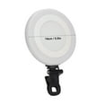 thumbnail image 4 of 5.5in Video Conference Fill LED Light Round 3 Mode 10 Level USB Powered Desktop RBG Laptop Clip Lamp, 4 of 8