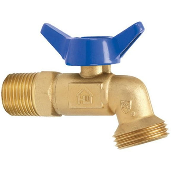 Homewerks VHBQTCF4B 0.75 in. Quarter Hose Bibb Valve