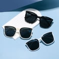 thumbnail image 2 of Gafas de sol para mujer, gafas de sol de moda para hombre, gafas de conducción anti-ultravioleta, gafas de adelgazamiento de cara grande, 2 of 6