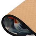 thumbnail image 3 of Fishes Carp Frolics Runner Rug for Hallways Kitchen Non Slip 2'x 6' Washable Hall Carpet for Bedroom Entryway Laundry Room, 3 of 7