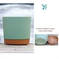 thumbnail image 6 of XUYAN Plant Pots Set of for Indoor Plants with Holes and Removable Base Saucer Modern Decorative for Home Office Desk Window Sill Bathroom Bedroom Outdoor Indoor, 6 of 9