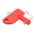 thumbnail image 2 of 2x Red Car Battery Cut Off Kill Isolator Switch Spare Keys Marine Auto Boat Truck Power Control Switch Car Power Switch Key, 2 of 5