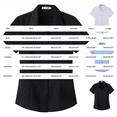 thumbnail image 2 of Shirts For Women Shirt Short Sleeve Elastic Slim Breathable Comfortable Shirt Long Sleeve Shirts For Women, 2 of 2