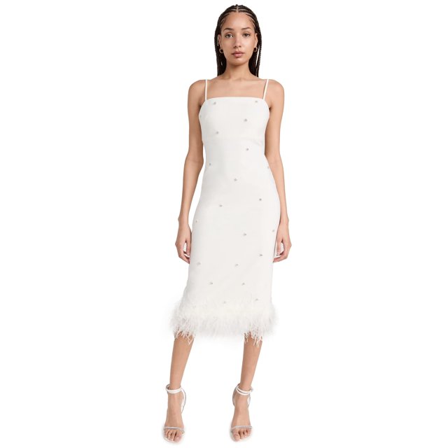Vestido LIKELY Electra para mujer, blanco, talla 6