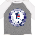 thumbnail image 4 of Inktastic 1 Years Old Nautical Anchor Boy Birthday Boys Long Sleeve Baby Bodysuit, 4 of 5