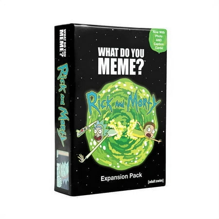 UPC: 0810816030081 | Rick & Morty Expansion Pack by What Do You Meme? – Designed to be Added to What Do You Meme? Core Game