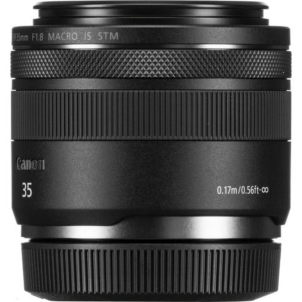 Canon RF 35mm f/1.8 IS Macro STM Lens (Intl Model) Bundle Includes 