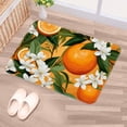 thumbnail image 5 of Tangerine Polyester Non-Slip Indoor Rugs Chair Mat Floor Carpet Machine Washable, 5 of 6