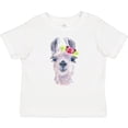 thumbnail image 3 of Inktastic Cute Llama with Flower Boys or Girls Baby T-Shirt, 3 of 5