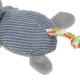 thumbnail image 3 of Peluche de perro con forma de animal, divertido juguete con sonido chirriante (elefante gris), 3 of 6