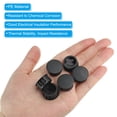 thumbnail image 5 of Uxcell 18mm 11/16" Plastic Hole Plugs, Flush Type Round Hole Cover Snap in Locking Hole Tube, Black 30Pcs, 5 of 6