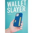 thumbnail image 2 of Smartish iPhone 12 mini Wallet Case - Wallet Slayer Vol. 2 [Slim Protective Kickstand] Credit Card Holder (Silk) - Blues on the Green, 2 of 8