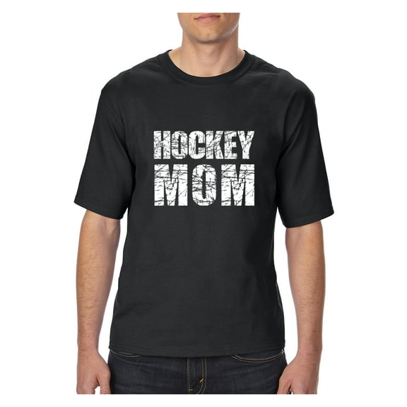 MmF - Big Men's T-Shirt, up to Tall Size 3XLT - Hockey Mom