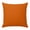Orange, variant on Throw Pillow Covers, Burnt Orange 16x16 Pillow Covers for Couch/Sofa/Bed, Fall Autumn Thanksgiving Farmhouse Solid Color Decorative Square Linen Cushion Pillowcase for Home Decor