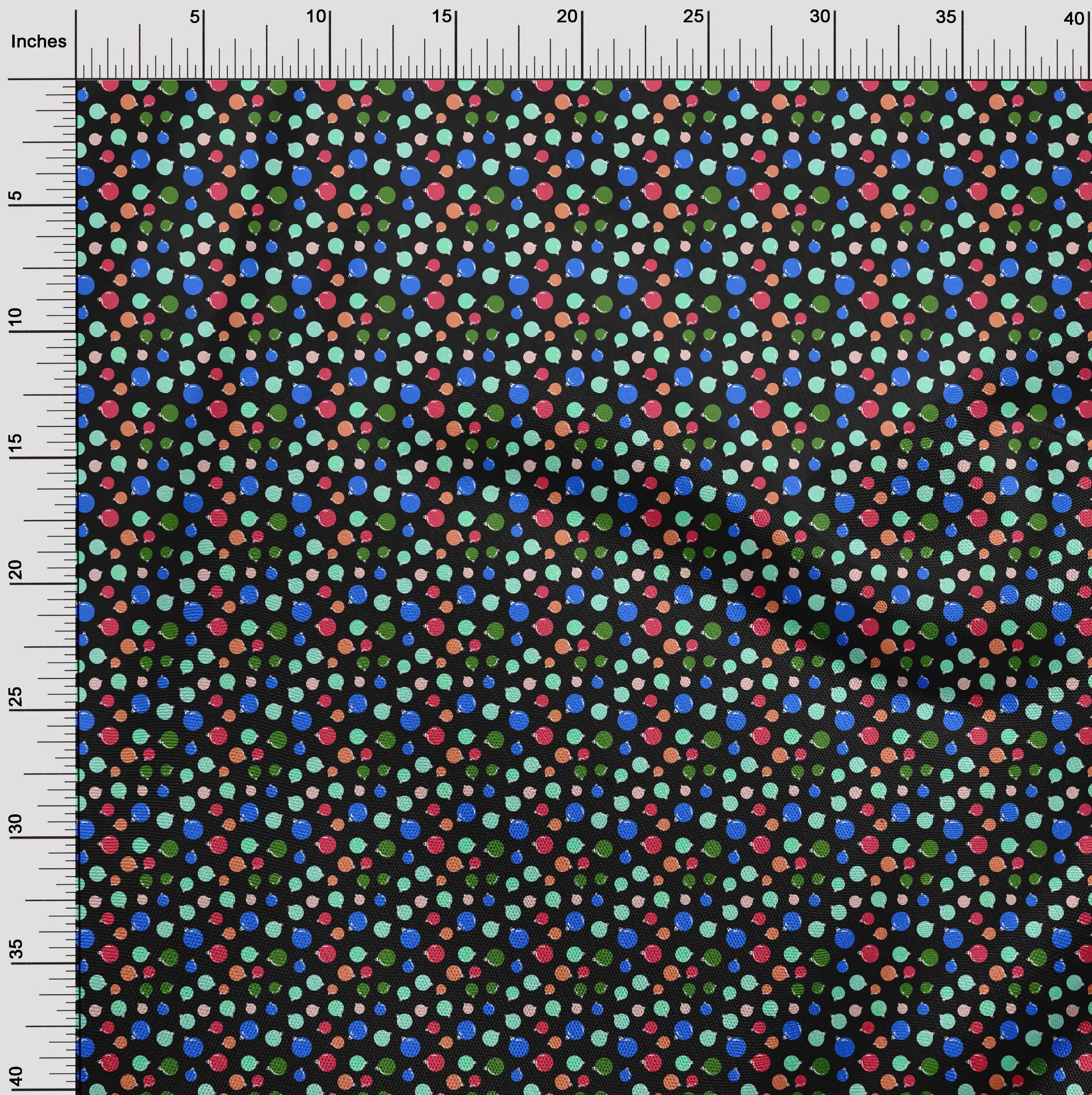 oneOone Cotton Poplin Medium Blue Fabric Christmas Craft Projects Decor Fabric Printed By The Yard 56 Inch Wide