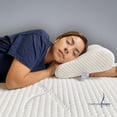 thumbnail image 4 of Almohada de Viaje Memory Foam Color Blanco 30 x 30 x 11.5 cm Companion, 4 of 7