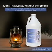 Firefly Fuel Clean Lamp Oil - Smokeless, Odorless, Eco-Friendly - 1 Gallon, Clear