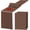 Brown, variant on 12 Pack Gold Satin Table Runner 12 x 108 Inch Long Premium Table Runners, for Wedding Party Events Decoration, Birthday Parties, Banquets Decorations, Graduations, Engagements