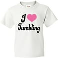 thumbnail image 3 of Inktastic I Love Tumbling Youth T-Shirt, 3 of 5