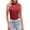Red -AG11, variant on Inglocry Women Mock Turtleneck Sleeveless Tops Stretchy Relax Silm Fit Casual Office 2026 Summer Layer Tank Top White -AG11 Tank Top