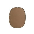 thumbnail image 4 of Elegant Decor Metal Frame Oval Mirror 24x30 Inch in Silver, 4 of 12