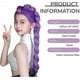 thumbnail image 3 of Demon Hunters Costume Wigs Cosplay for Kids, Rumi Costume Wigs Purple Braids Wig Halloween Cosplay Props, Anime Cosplay Wig, 3 of 5