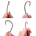 thumbnail image 7 of 10Pcs Mini Portable Anti-corrosion Carbon Steel Fishing Hook Tackle Accessory, 7 of 7