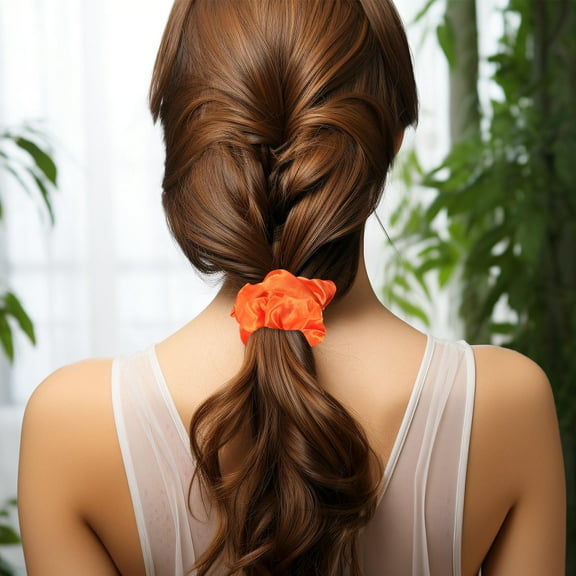 LOLIPPYY 20pcs Hair Bands for Little Girls Satin Scrunchies for Birthdays