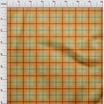 thumbnail image 3 of oneOone Polyester Lycra Light Green Fabric Madras Check Sewing Fabric By The Yard Printed Diy Clothing Sewing Supplies 56 Inch Wide, 3 of 4