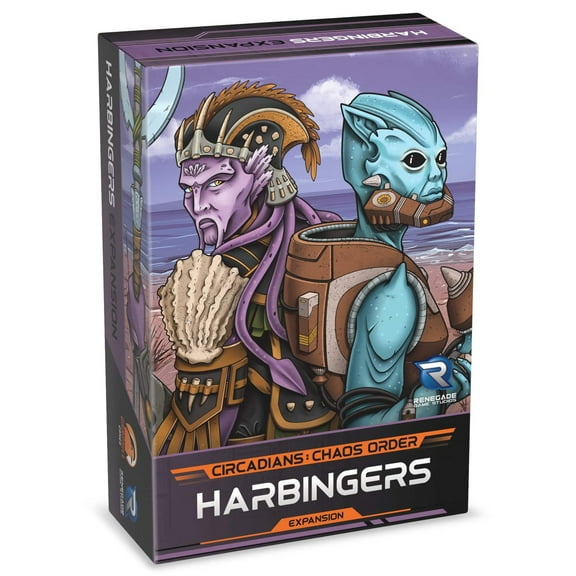 Renegade Games Studios: Circadians Chaos Order: Harbingers Expansion - Strategy Board Game, Ages 14 . 2-5 Players, 120-240 Min