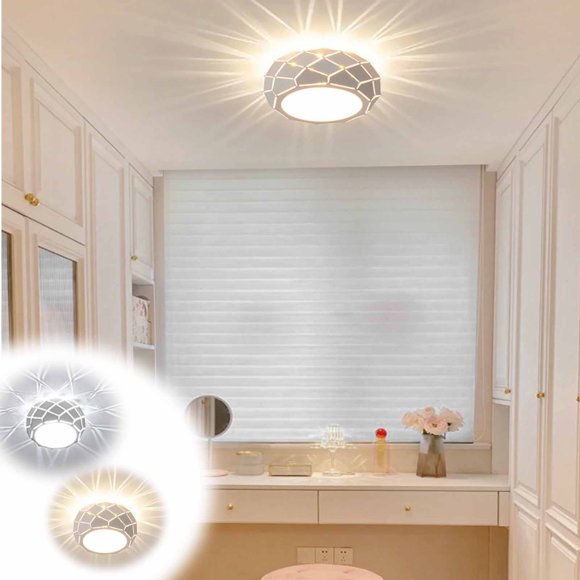 Sentmoon Kitchen Ceiling Light LED Ceiling Light Corridor Lights Balcony Porch Lights Entrance Lights Modern and Crystal Lights Light In The Bedroom Ceiling Lights.