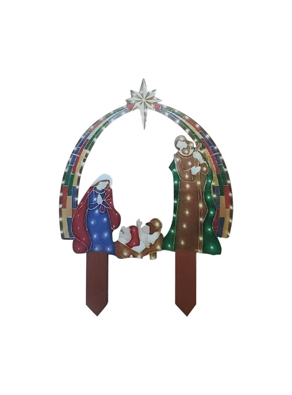 Outdoor Nativity Scene in Nativity Scenes