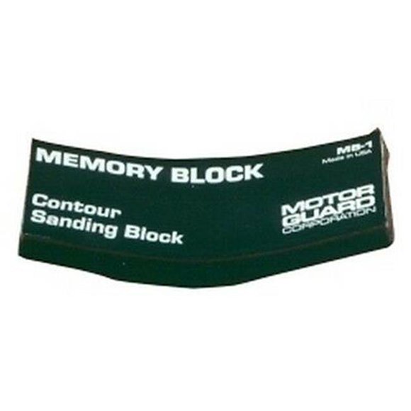 Motor Guard MOT-MB-12 Mini-Block Sanding Block - Curved Shape