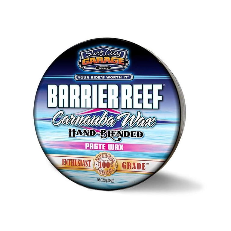 Surf City Garage Barrier Reef Carnauba Paste Wax Kit, 12 Oz