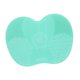 thumbnail image 4 of Almohadilla limpiadora para brochas de maquillaje, herramienta de limpieza con almohadilla de fregado, brocha de maquillaje de silicona Verde, 4 of 9